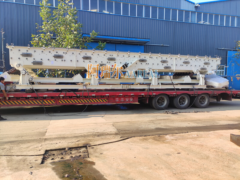 AAREAL Stainless Steel Eccentric Connecting Rod Type Vibrating Conveyor Screen for Sugar Screening