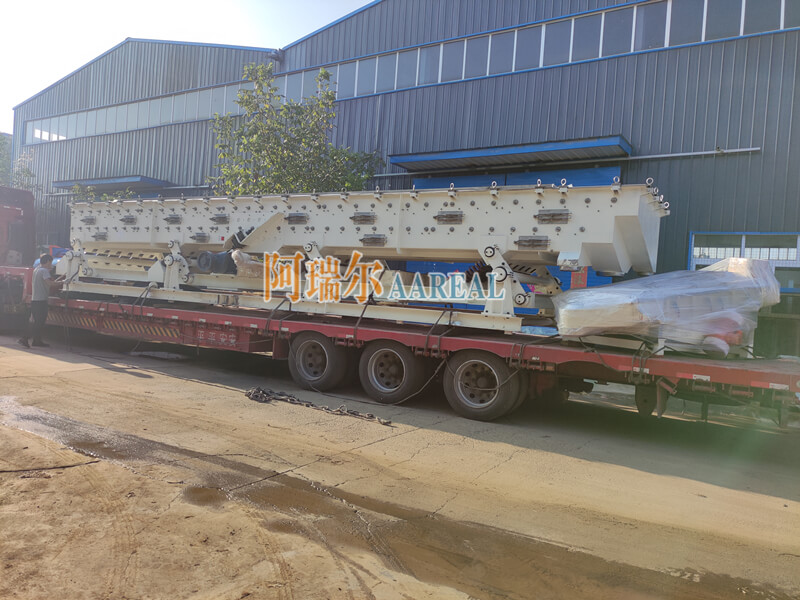 AAREAL Stainless Steel Eccentric Connecting Rod Type Vibrating Conveyor Screen for Sugar Screening