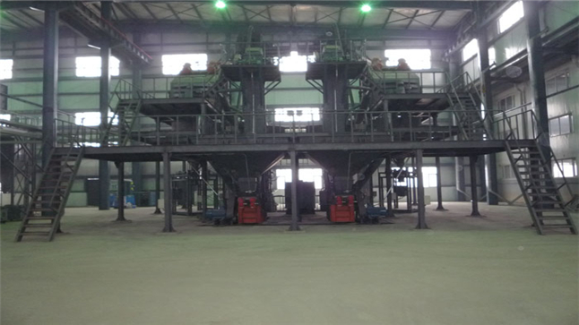 Metal silicon powder crushing and screening production line (2)