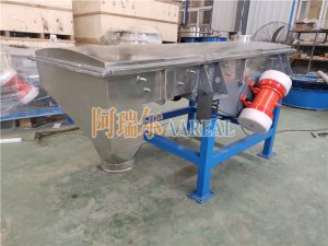 stainless steel food grade linear vibrating screen