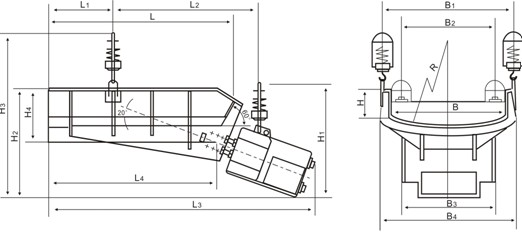 Electromagnetic Vibrating Feeder (Suspension Type)