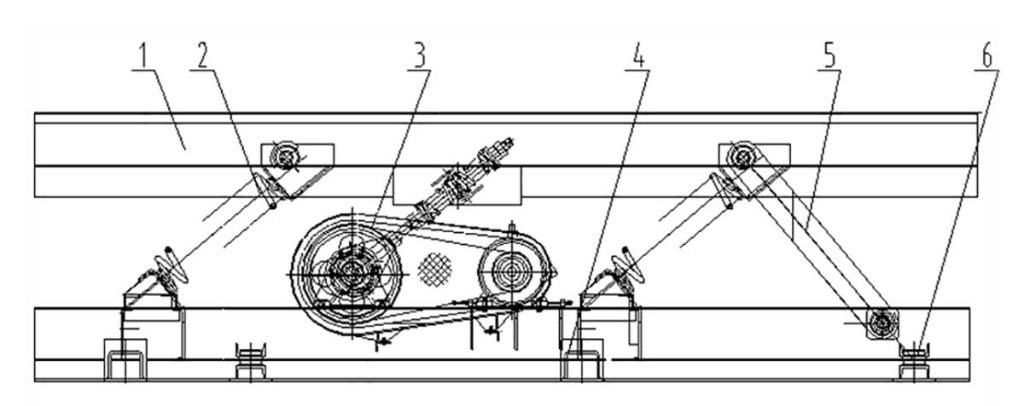 Structure of Single Mass Vibratory Conveyor